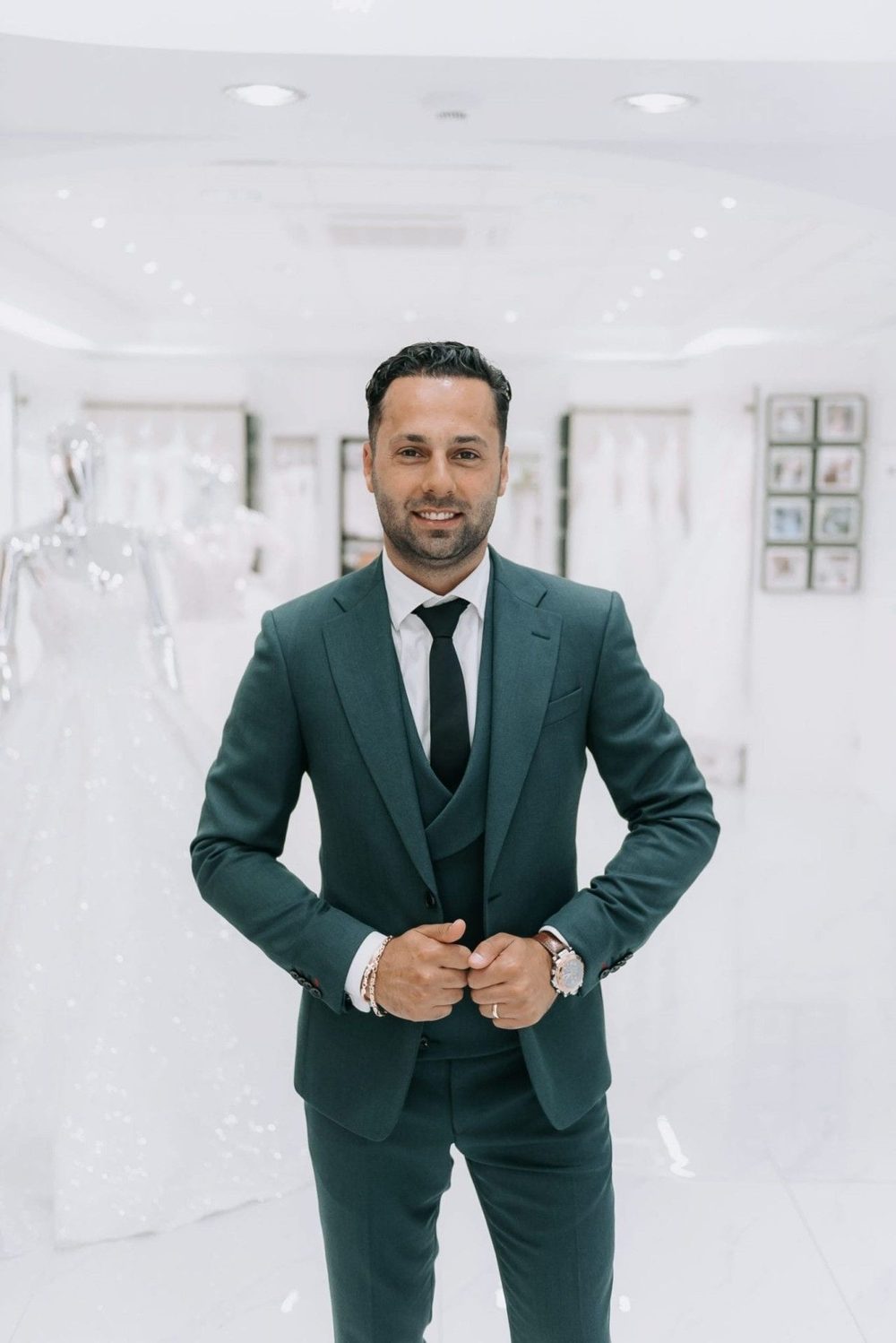 Alberto Axu in zijn atelier in Zeist