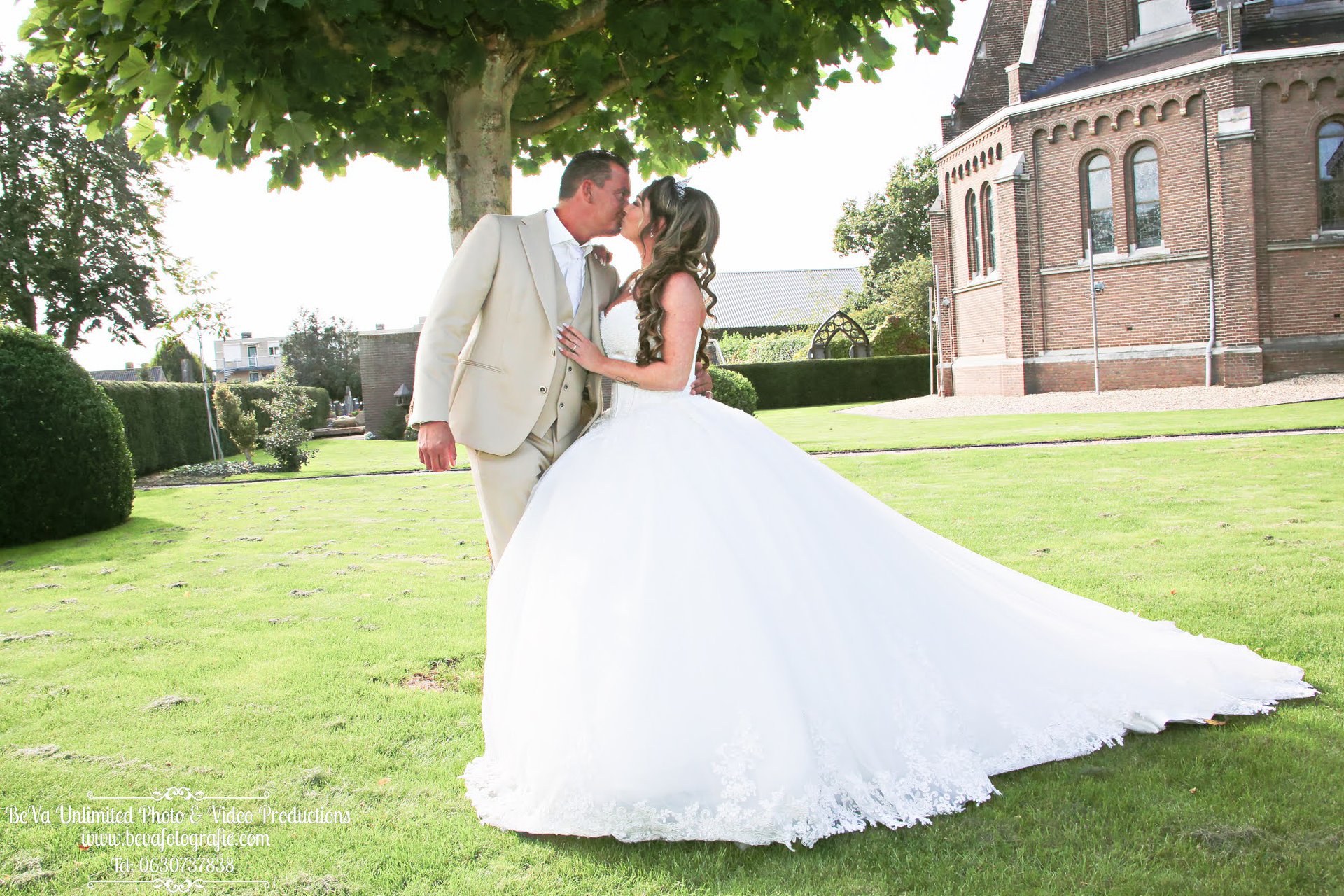 De bruiloft van Chris en Door