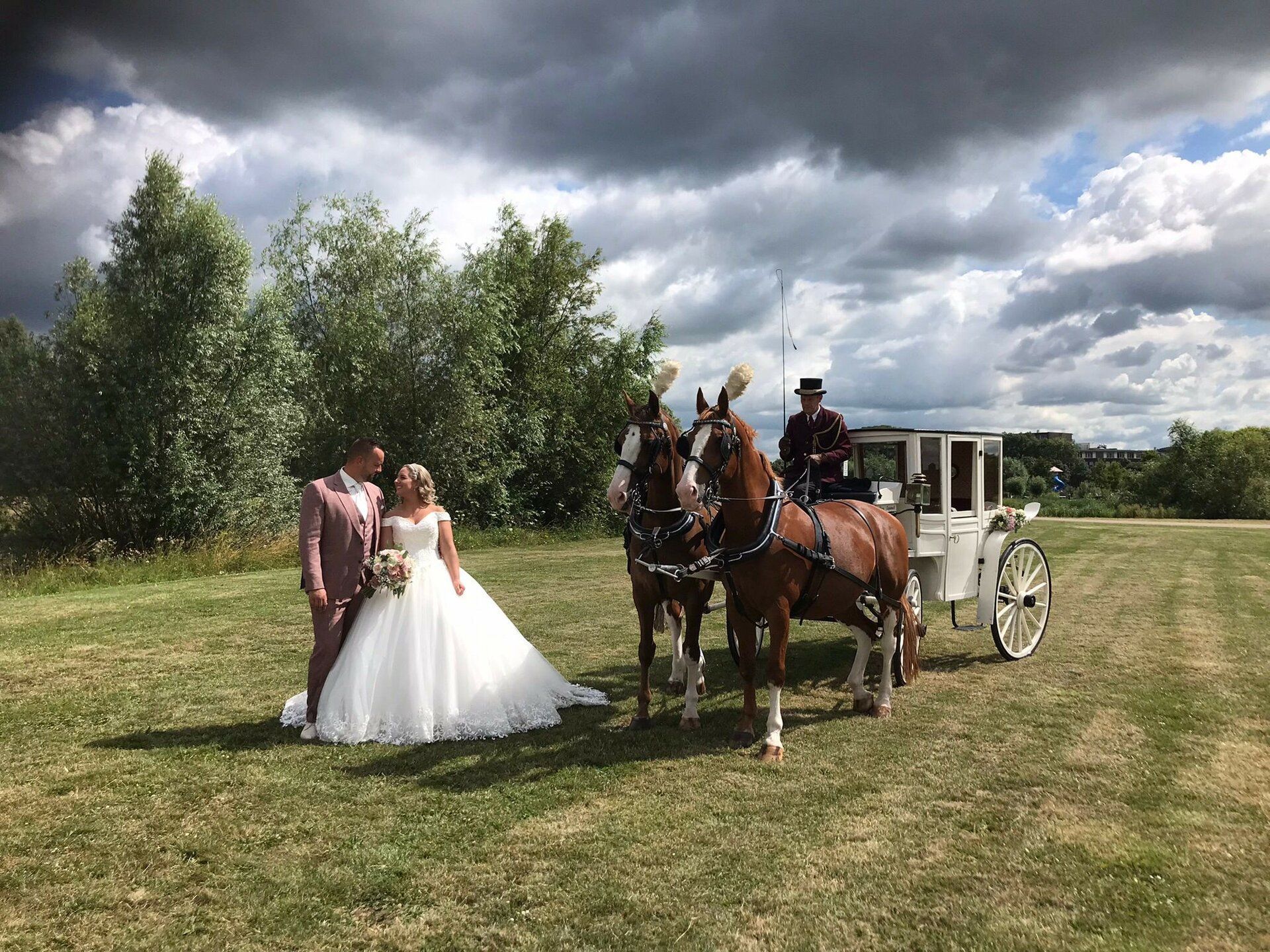 De bruiloft van Lisanne en Jeffrey