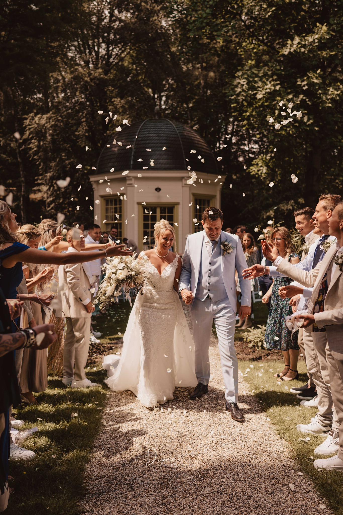 De bruiloft van Melanie & Rick