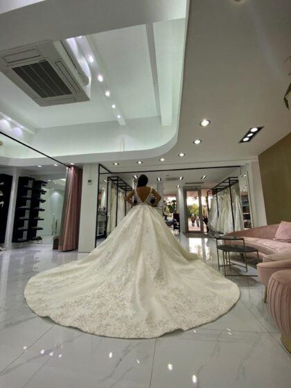 Alberto Axu trouwjurk Margaritha van Beauty Boutique