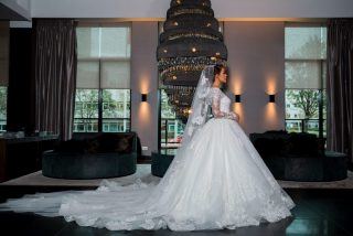 Alberto Axu trouwjurk prinses - Josephine