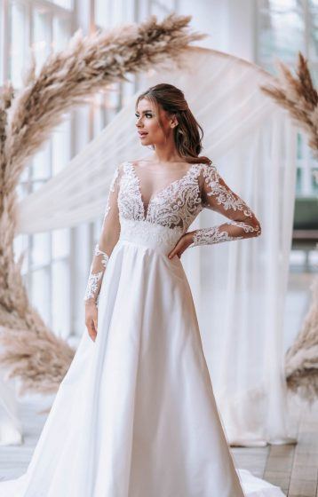 Alberto Axu trouwjurk Aby