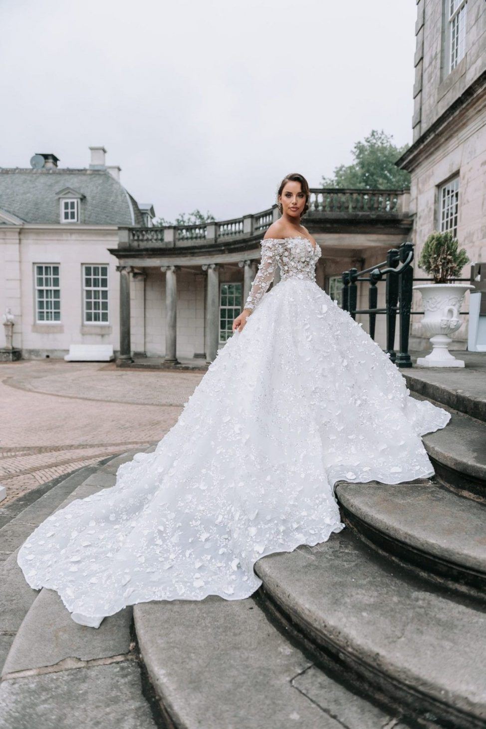 Alberto Axu trouwjurk prinses - Dahlia