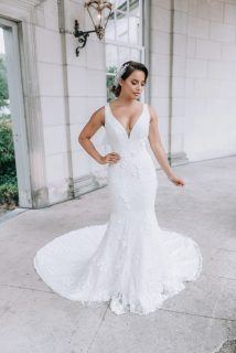 Alberto Axu trouwjurk zeemeermin - Romina