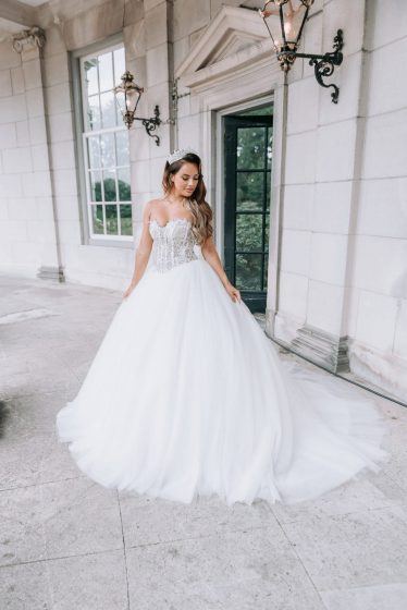 Alberto Axu trouwjurk prinses - Silver Kate