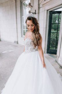 Alberto Axu trouwjurk prinses - Silver Kate