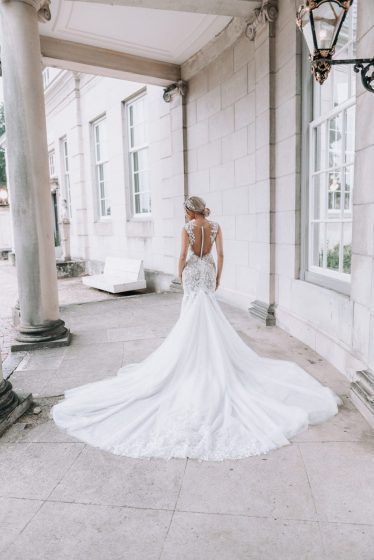 Alberto Axu trouwjurk zeemeermin - Doutzen