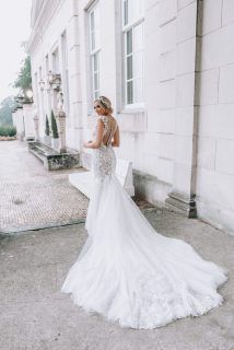 Alberto Axu trouwjurk zeemeermin - Doutzen