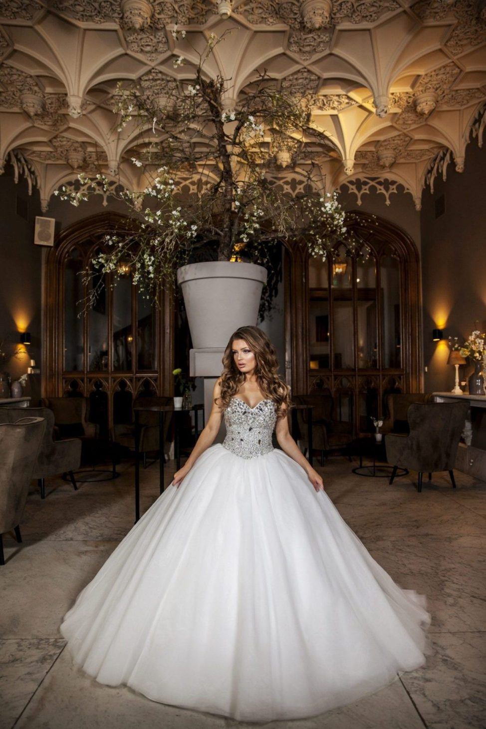 Alberto Axu trouwjurk prinses - Jennifer