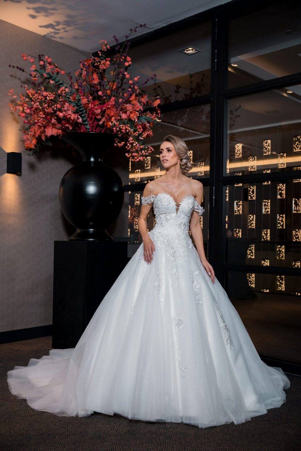 Alberto Axu trouwjurk A-lijn - Lima