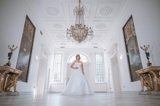 Alberto Axu trouwjurk A-lijn - Whitley