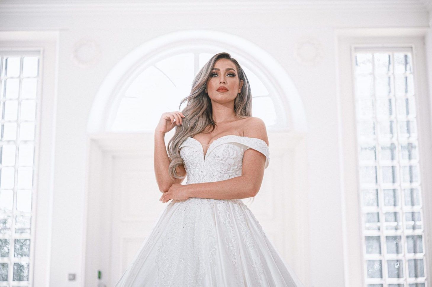 Alberto Axu trouwjurk A-lijn - Daine