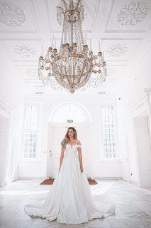 Alberto Axu trouwjurk A-lijn - Daine