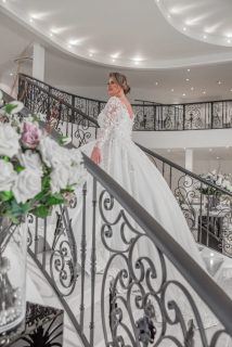 Alberto Axu grote maat trouwjurk Valencia