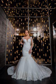 Alberto Axu trouwjurk Carmen