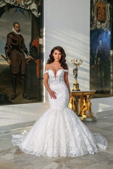 Alberto Axu trouwjurk Rowena