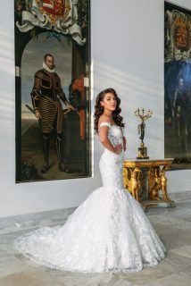 Alberto Axu trouwjurk Rowena