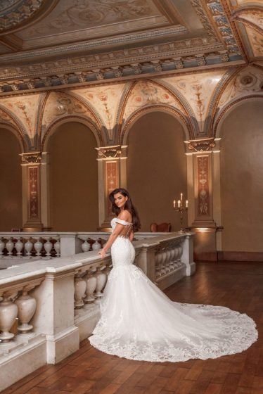 Alberto Axu trouwjurk Mandy