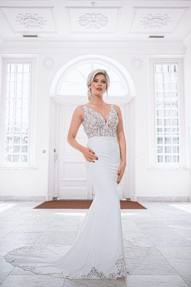 Alberto Axu trouwjurk Basilia