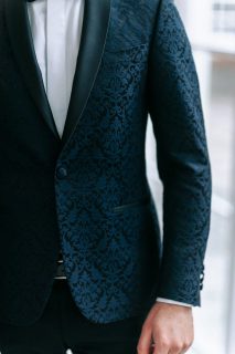 Alberto Axu donkerblauwe smoking