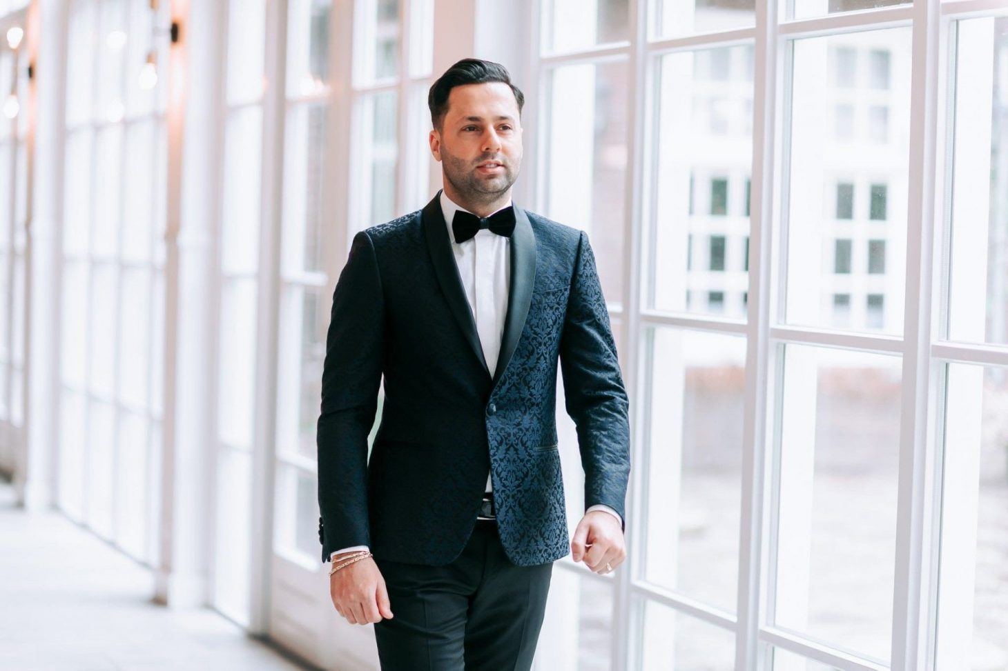 Alberto Axu donkerblauwe smoking