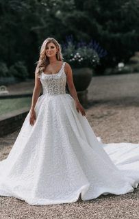 Alberto Axu trouwjurk Jelena