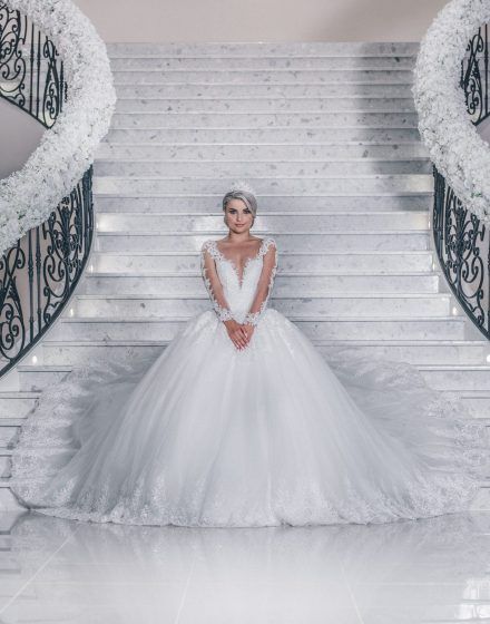 Alberto Axu trouwjurk prinses - Valery