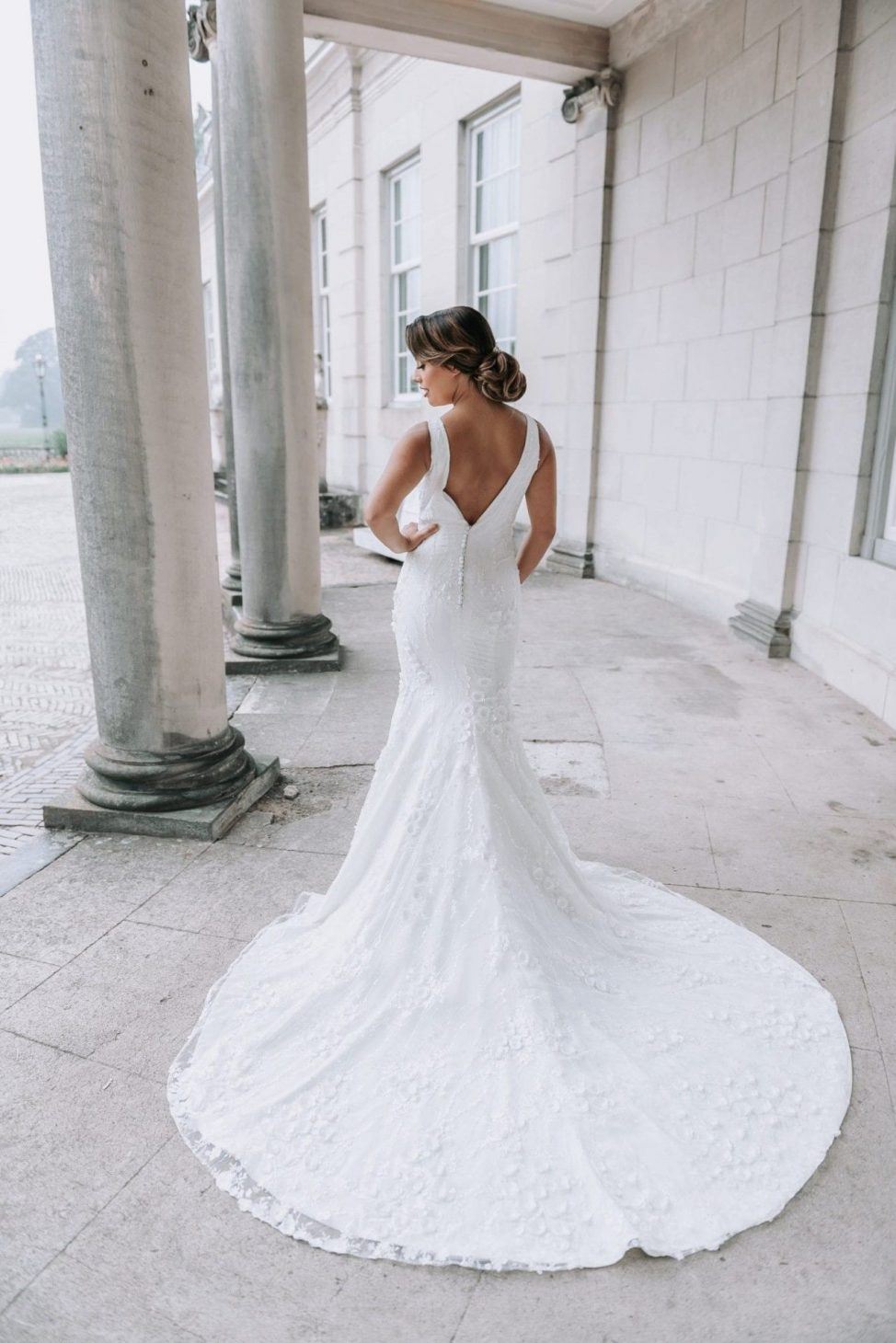 Alberto Axu trouwjurk zeemeermin - Romina