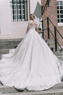 Alberto Axu trouwjurk Sanna