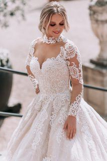 Alberto Axu trouwjurk Sanna