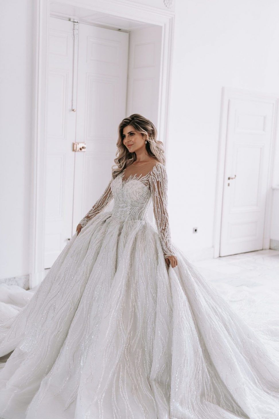 Alberto Axu trouwjurk Aleksandra