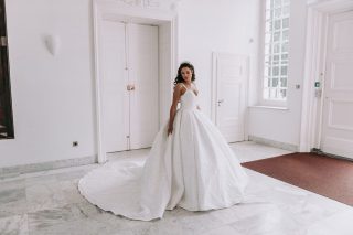 Alberto Axu trouwjurk Rebecca