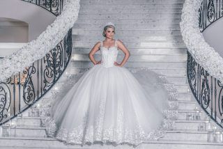 Alberto Axu trouwjurk prinses - Denise