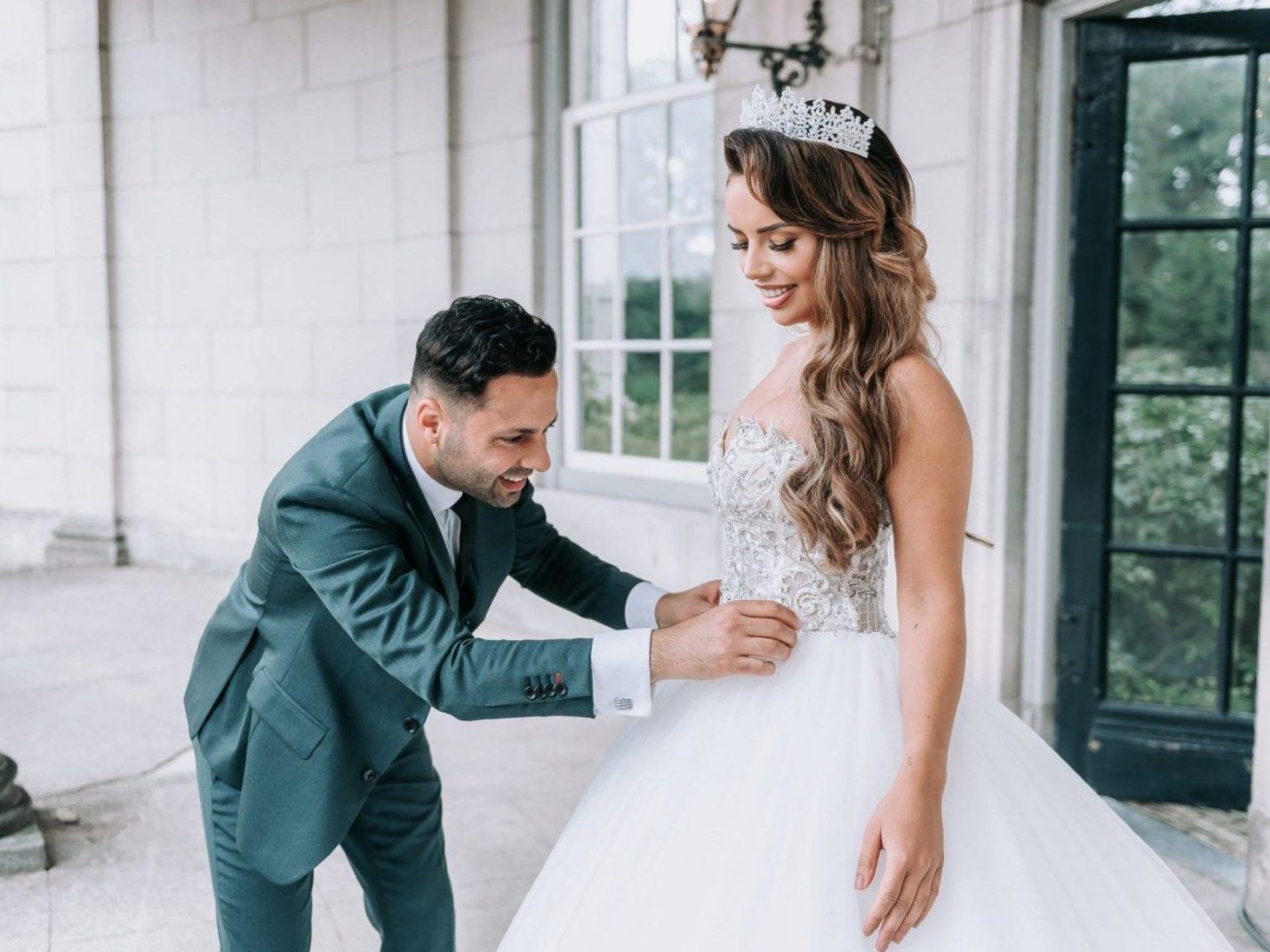 ALBERTO AXU trouwjurk