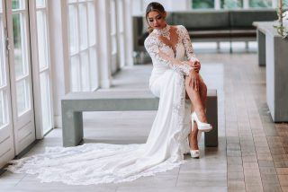 Alberto Axu trouwjurk Sahara