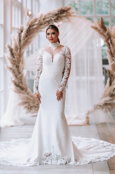 Alberto Axu trouwjurk Sahara