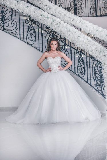 Alberto Axu trouwjurk prinses - Emma