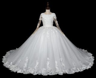 Communiejurk miranda prinses jurk