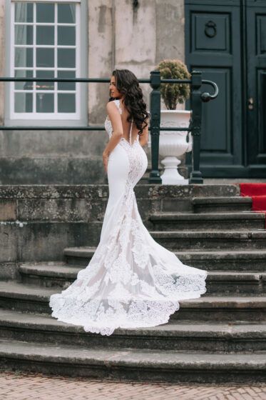 Renate trouwjurk zeemeermin