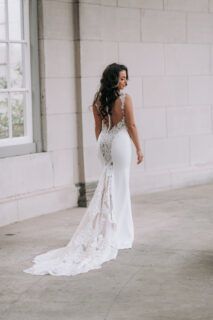 Renate trouwjurk zeemeermin