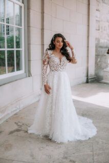 Emily trouwjurk A lijn alberto axu