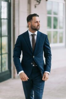 Trouwpak blauw maatpak 2022