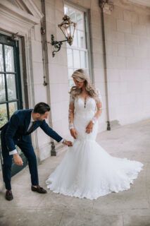 alberto en elise trouwjurk