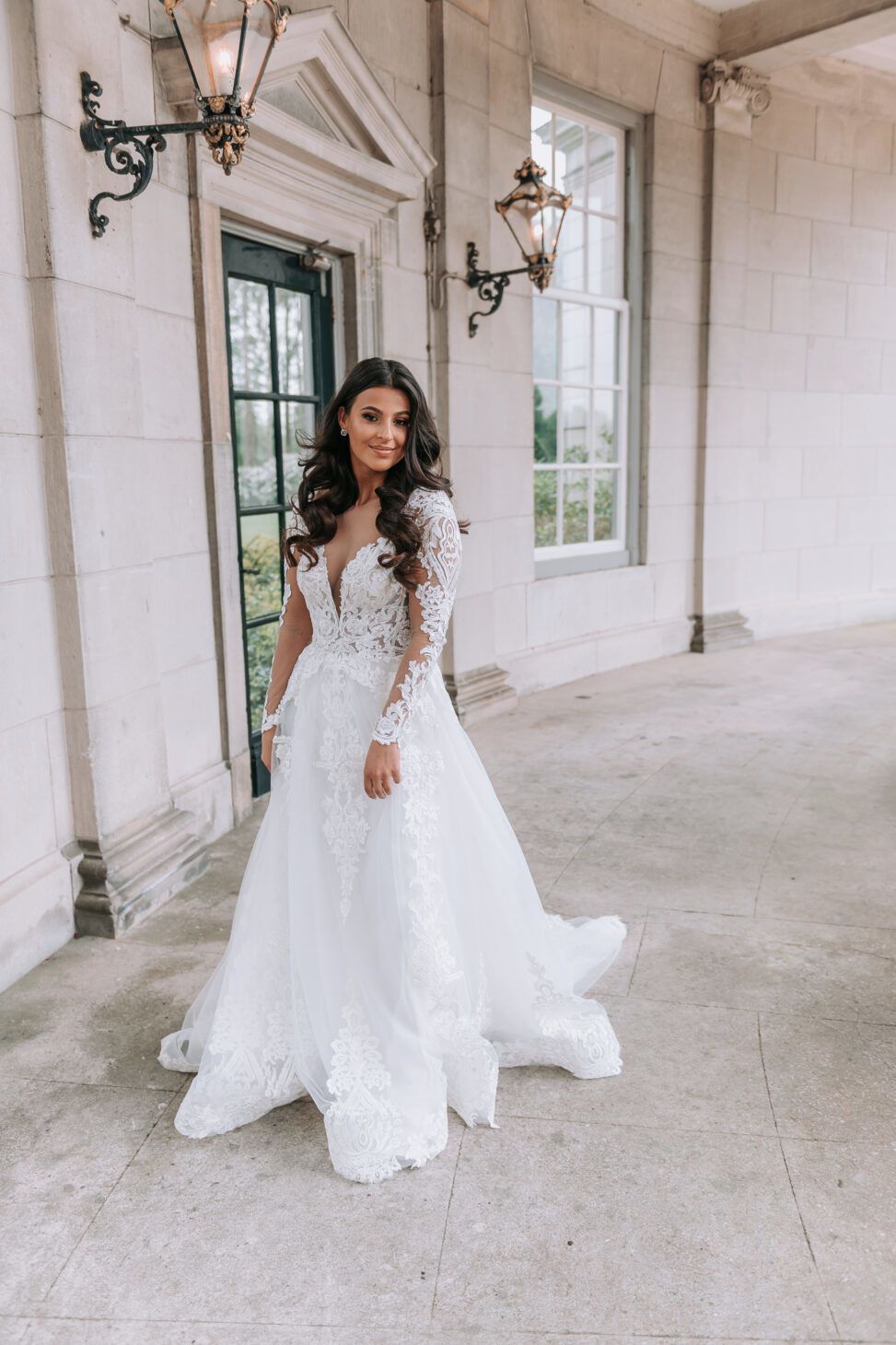 A-lijn trouwjurk alberto axu