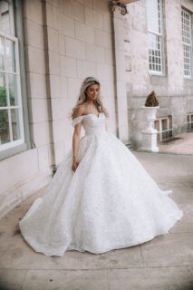 Lisette Alberto Axu trouwjurk Jamy Prinses voorkant