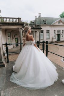 Tess prinses trouwjurk