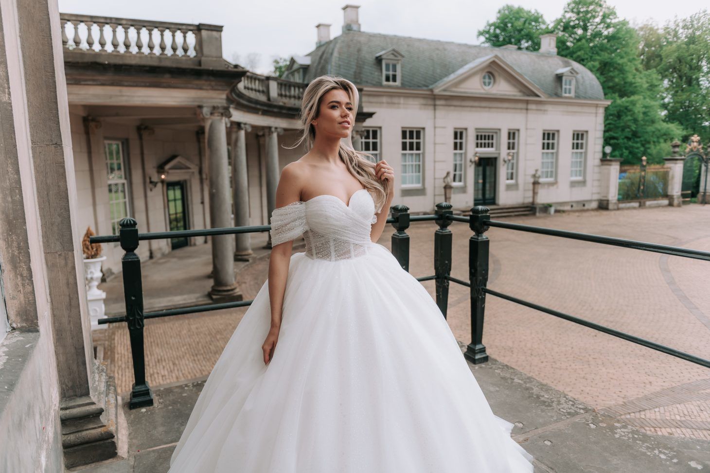 Tess prinses trouwjurk tulle