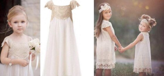 nagenieten van bruidsjurk