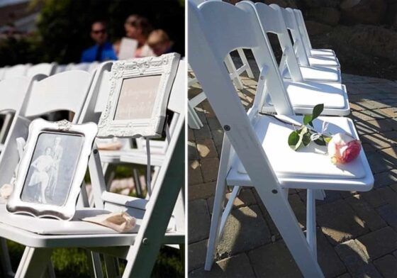 Foto dierbaren bruiloft